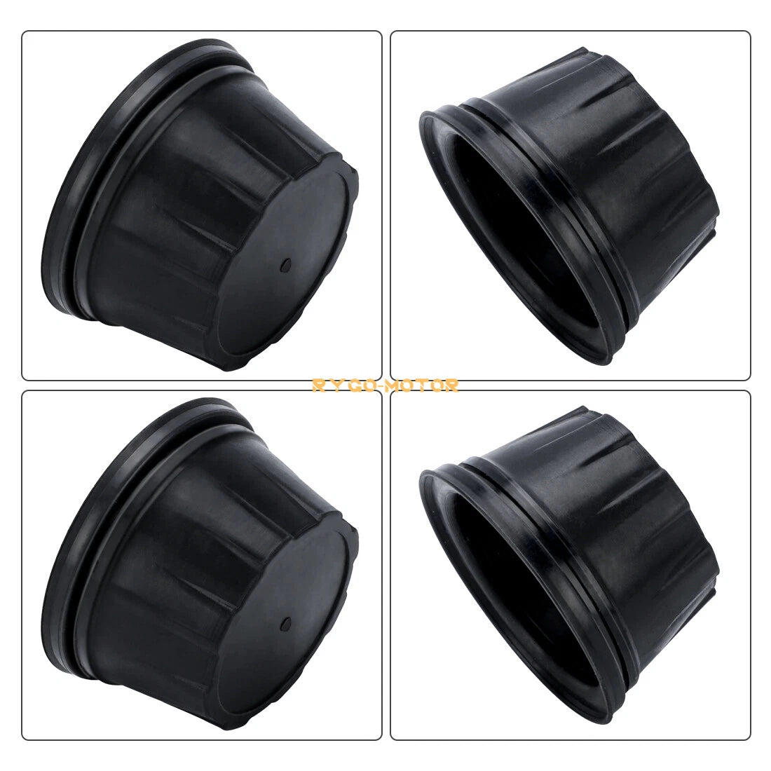 Set of 4 Wheel Center Caps for Honda Foreman 500 520 Rancher 420 Rubicon 500 520