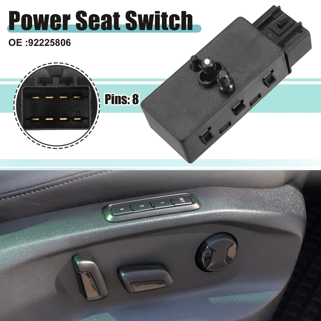 Power Seat Switch for Chevrolet Camaro (2010–2015)