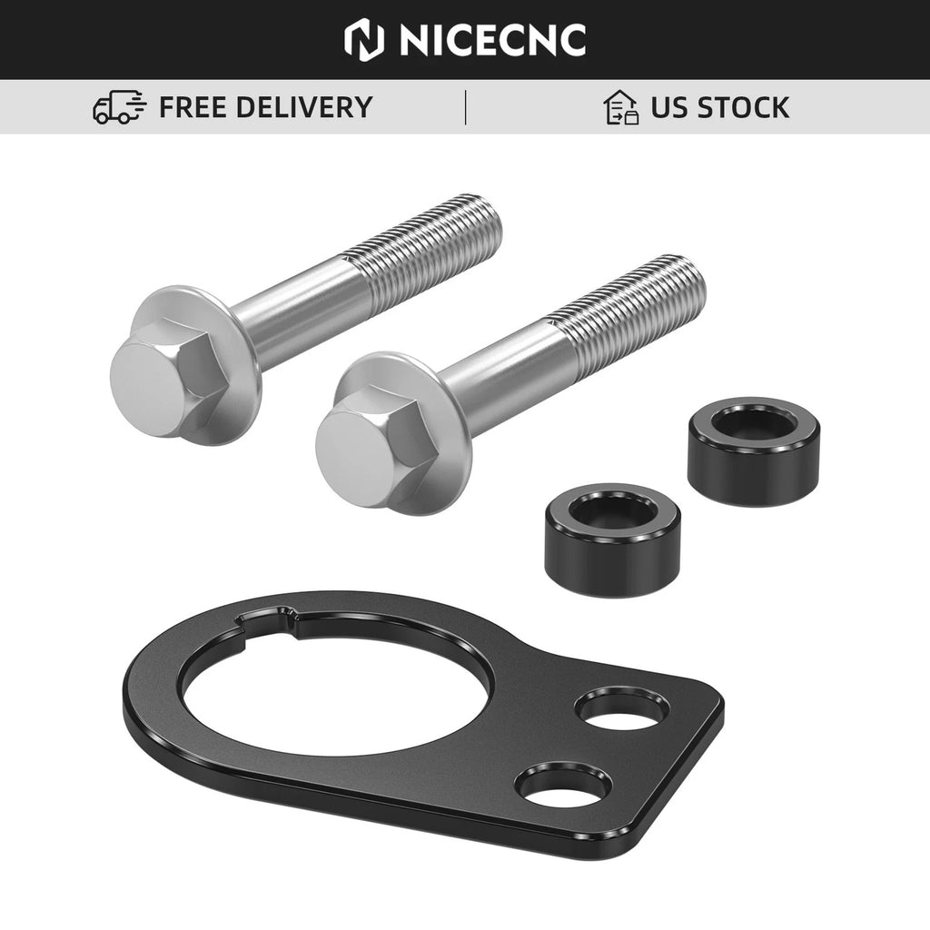 NICECNC Key Ignition Switch Relocation Bracket for Suzuki DRZ400SM (2005–2024)