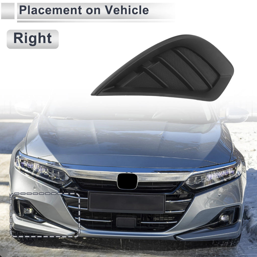 1 Pc Front Right Fog Light Grill for Toyota Highlander (2014–2019)