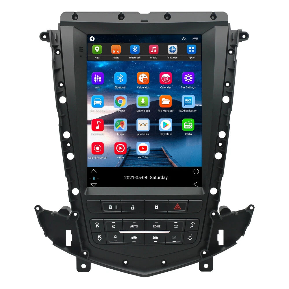 9.7" Android 11 Stereo Radio GPS FM Player for Cadillac SRX (2009–2012)