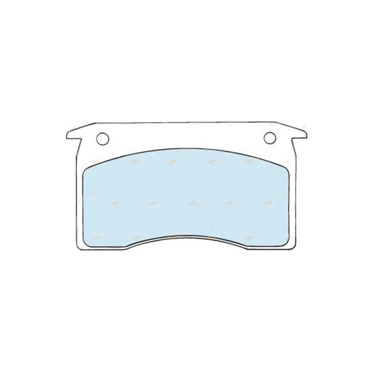 Front Disc Brake Pad Set for Holden Sunbird LX UC (1976–1979) RWD Sedan
