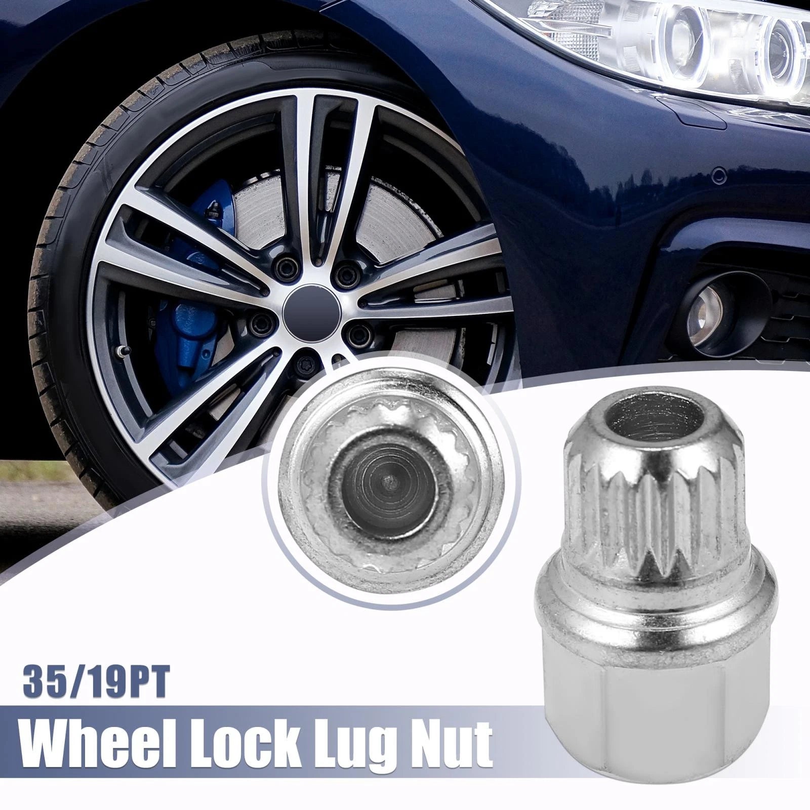 Hollow Car Wheel Lock Key for BMW (35 19PT) Anti Theft Lug Nut Socket