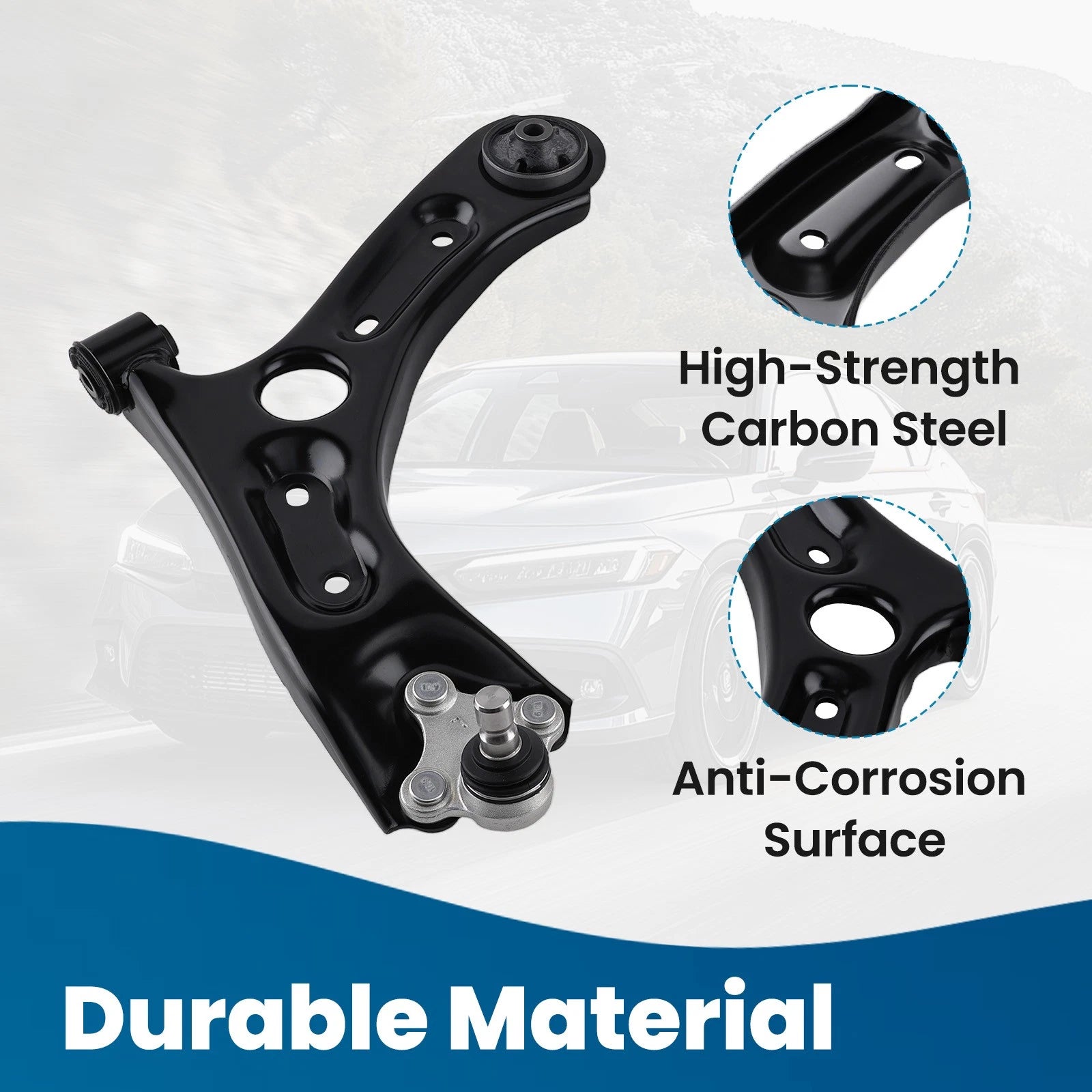 Front Lower Control Arm & Ball Joint for Hyundai Sonata Tucson (2015–2021)