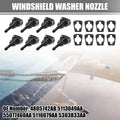 8PCS Windshield Washer Nozzle Spray Jet for Dodge Caliber (2007–2012)