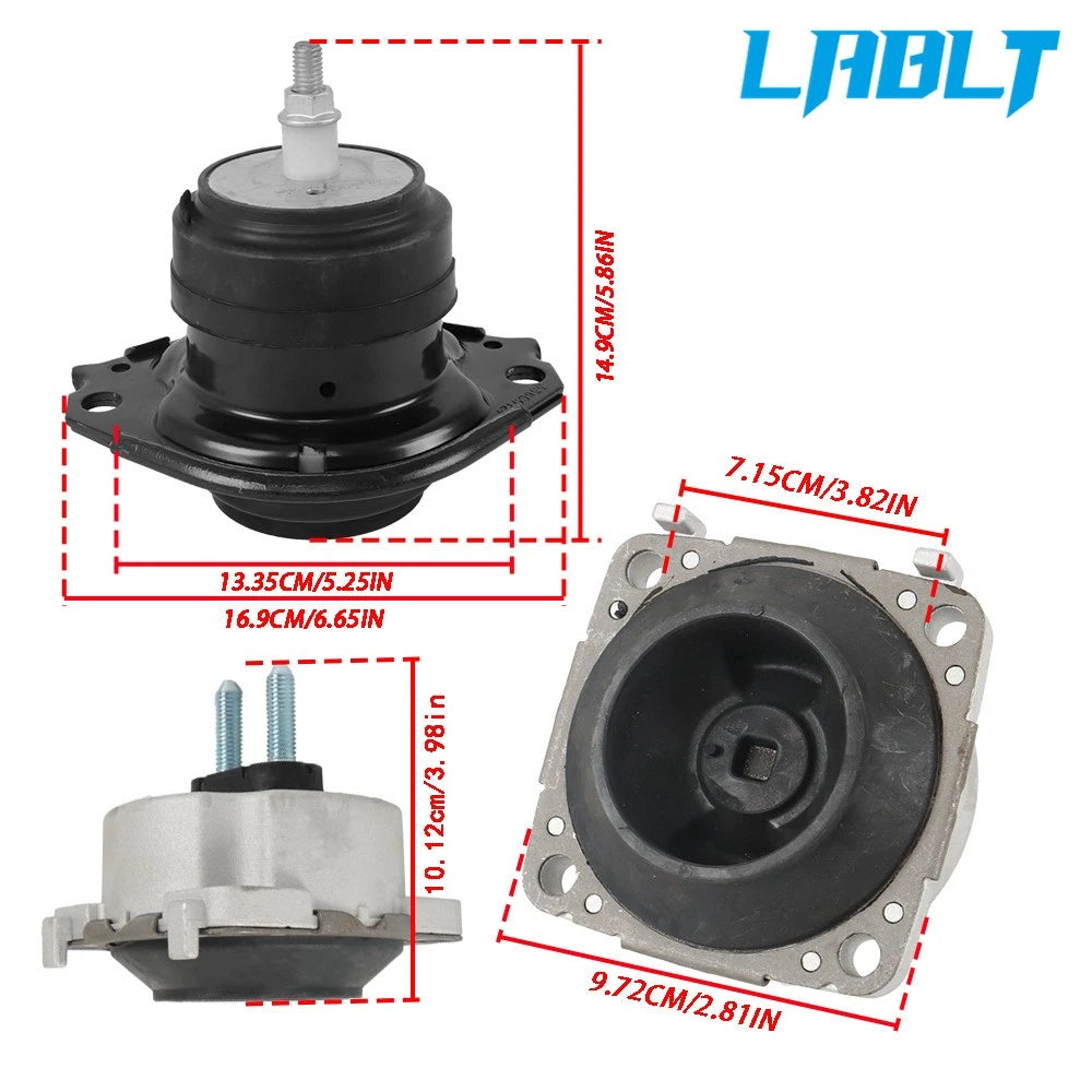 3X Engine & Transmission Mounts for Jeep Grand Cherokee (2014–2021)