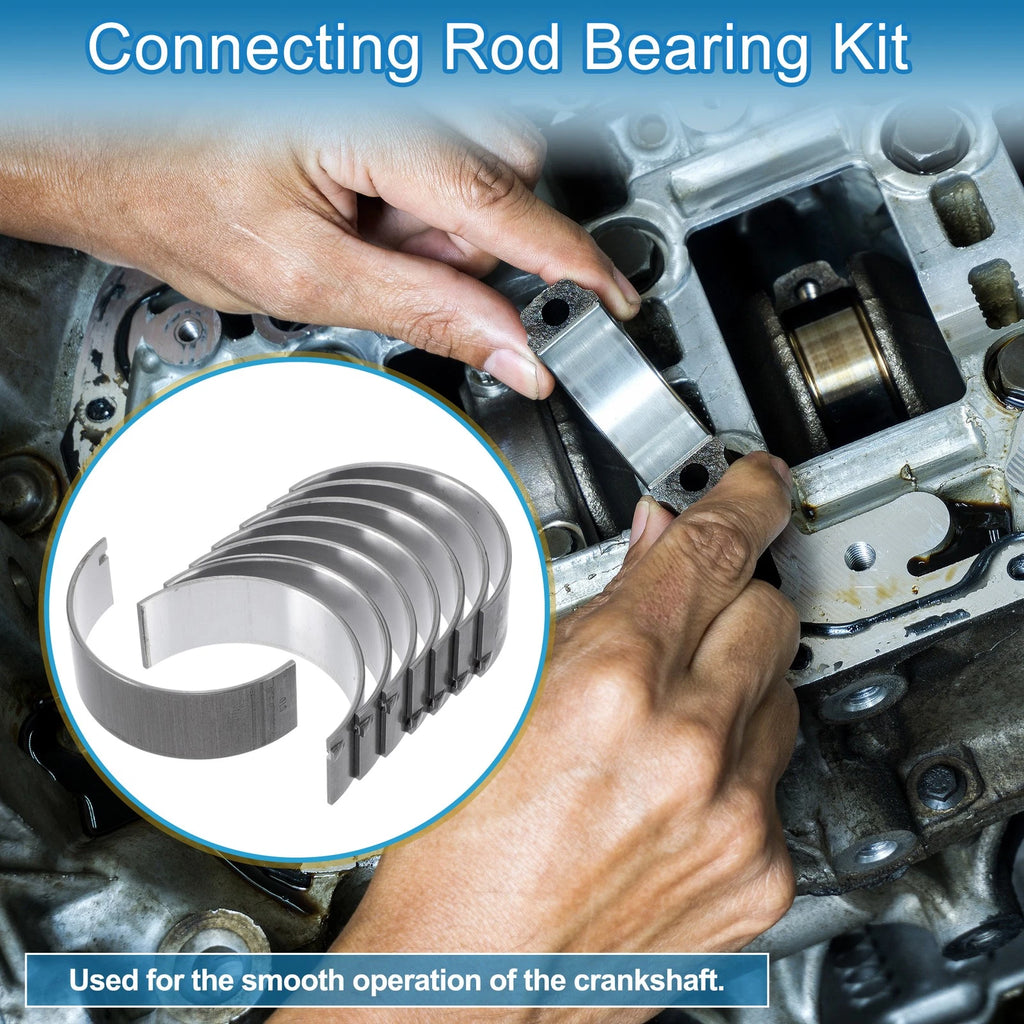 Connecting Rod Bearing Set Replacement for Hyundai Santa Fe (2009–2017) 8 Pc