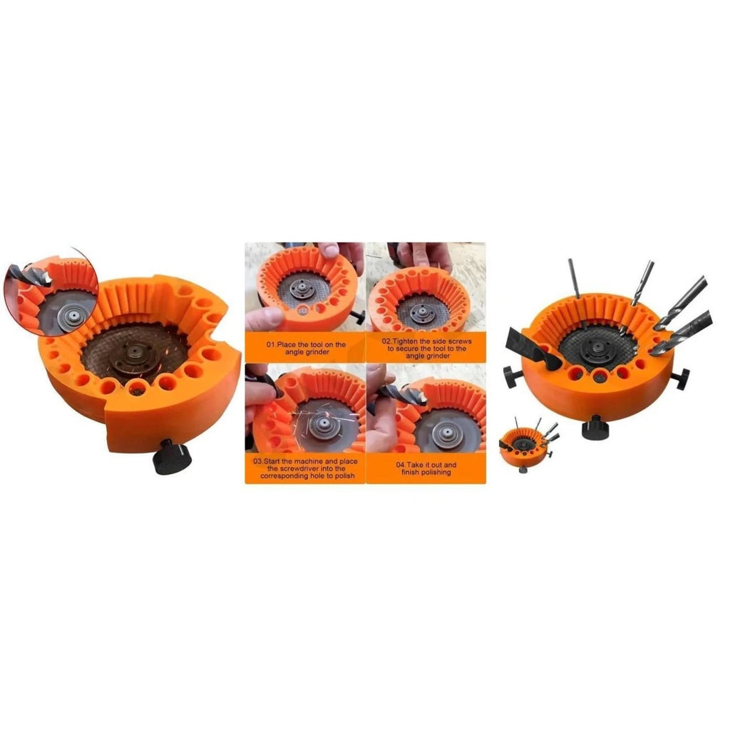 Drill Bit Grinder Sharpener for Electric Angle Grinder (332 to 12)
