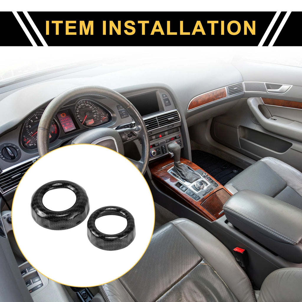 Air Conditioner Switch Button Knob Decoration Trim for Ford F-150 (2021–2024)