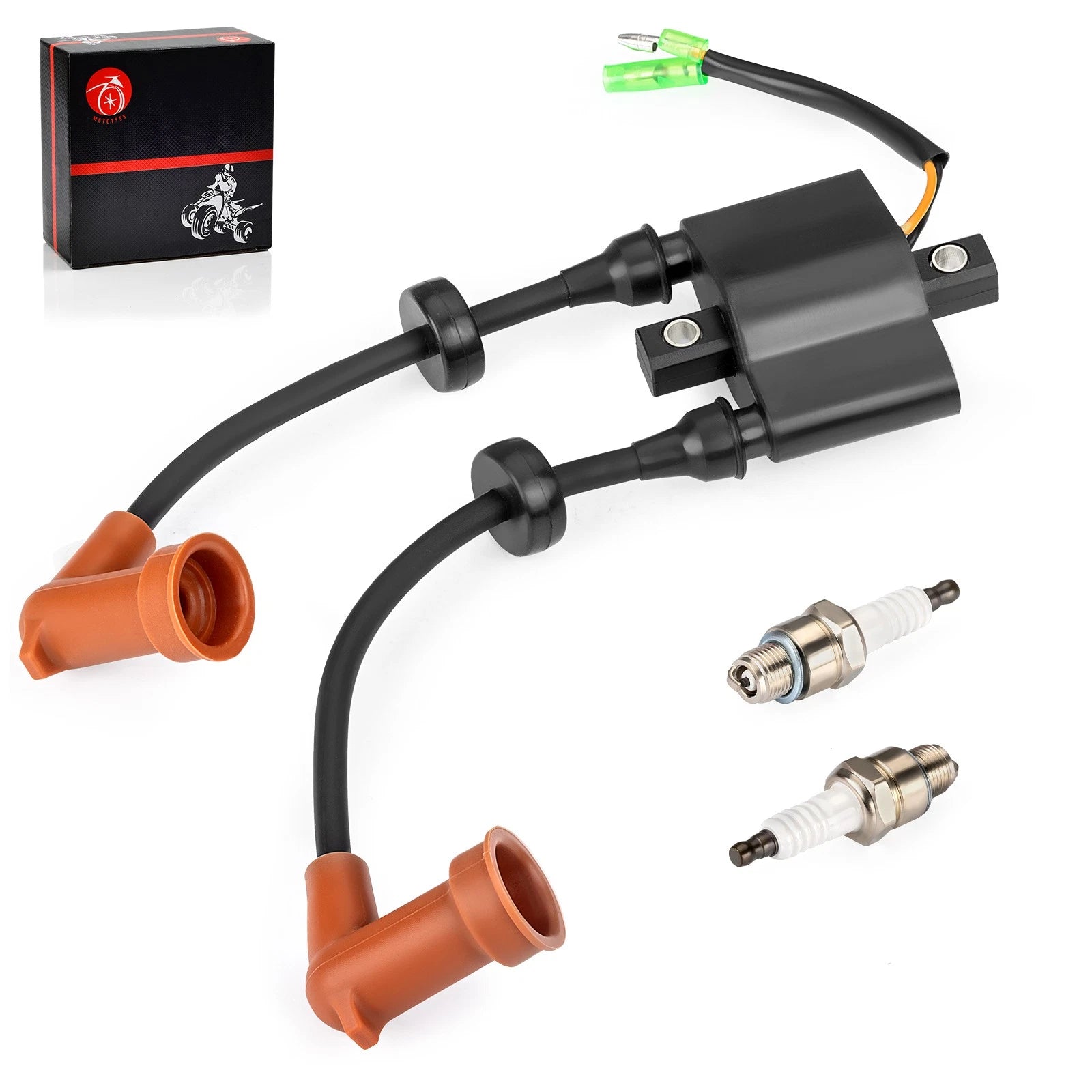 Ignition Coil with Spark Plug for Yamaha F15 F20 F25 T25 LA (2006–2017)