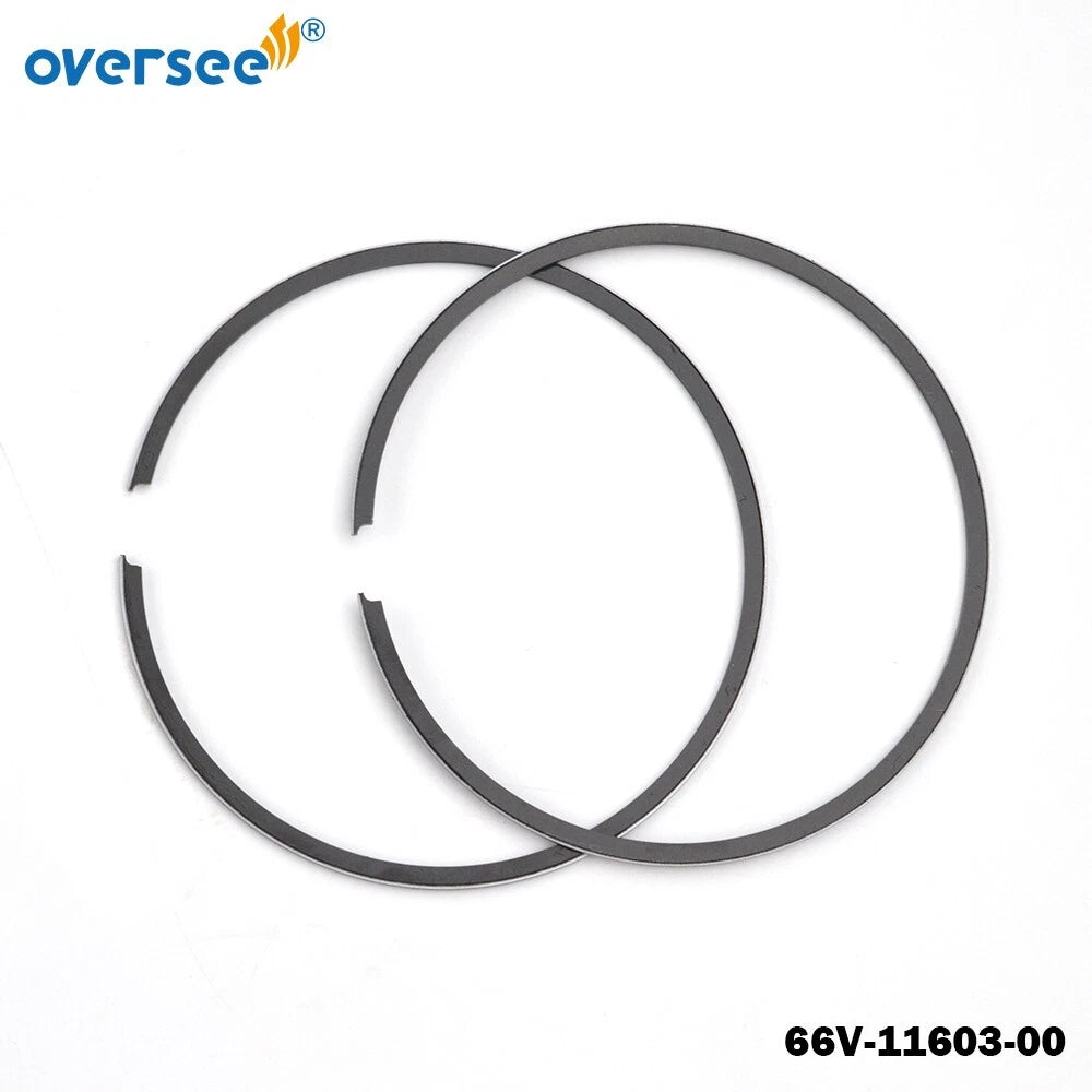 Set of 3 Piston Rings STD for Yamaha PWC Outboard 1200 GP1200R XLT1200 (1996–2003)
