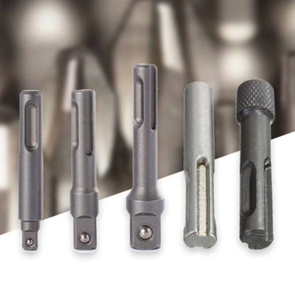 Set of 5 SDS Plus Socket Driver Drill Bit Hex Shank Adaptor for AU