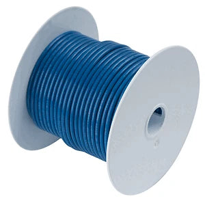 100' Ancor 102110 Dark Blue 16 AWG Tinned Copper Wire