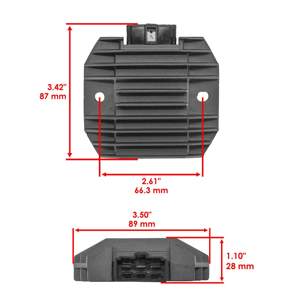 Stator and Regulator Rectifier for Kawasaki VN750 Vulcan 750 (1986–2006)