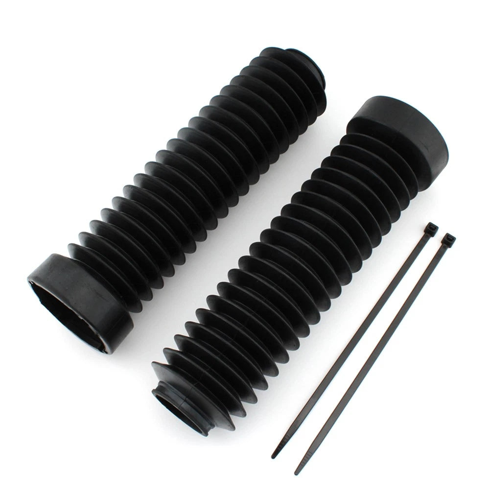 1 Pair New Plastic Front Fork Shock Boots For Honda ATC 250R 1983-1986