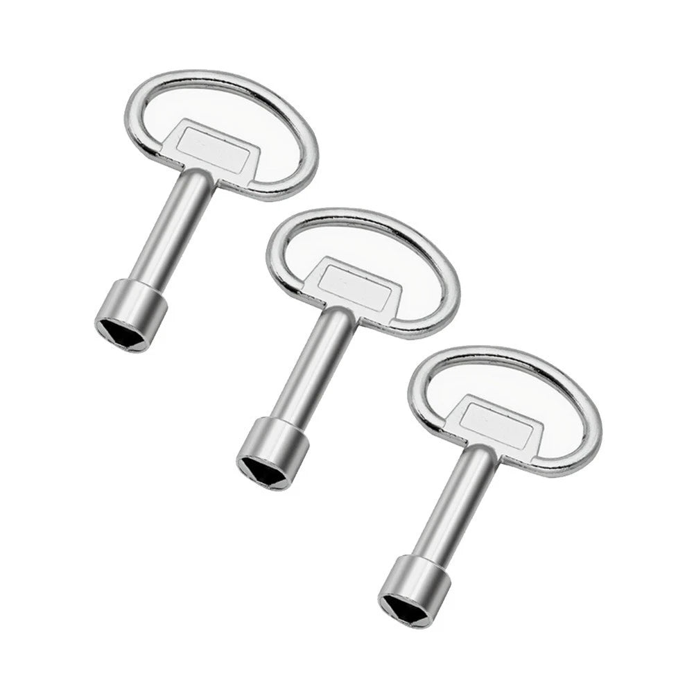 3X Aluminum Triangular Key Set for Faucet Valve Fire Hydrant