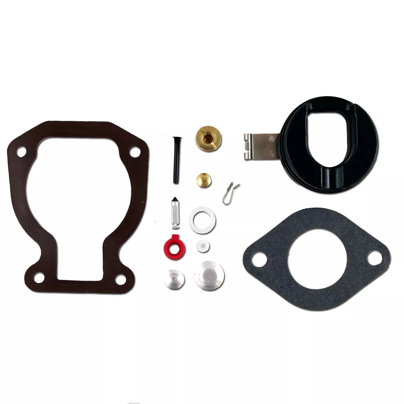 Carburetor Carb Kit w/ Float for Johnson Evinrude 9.9 HP 15 HP (1974–1988) 398453