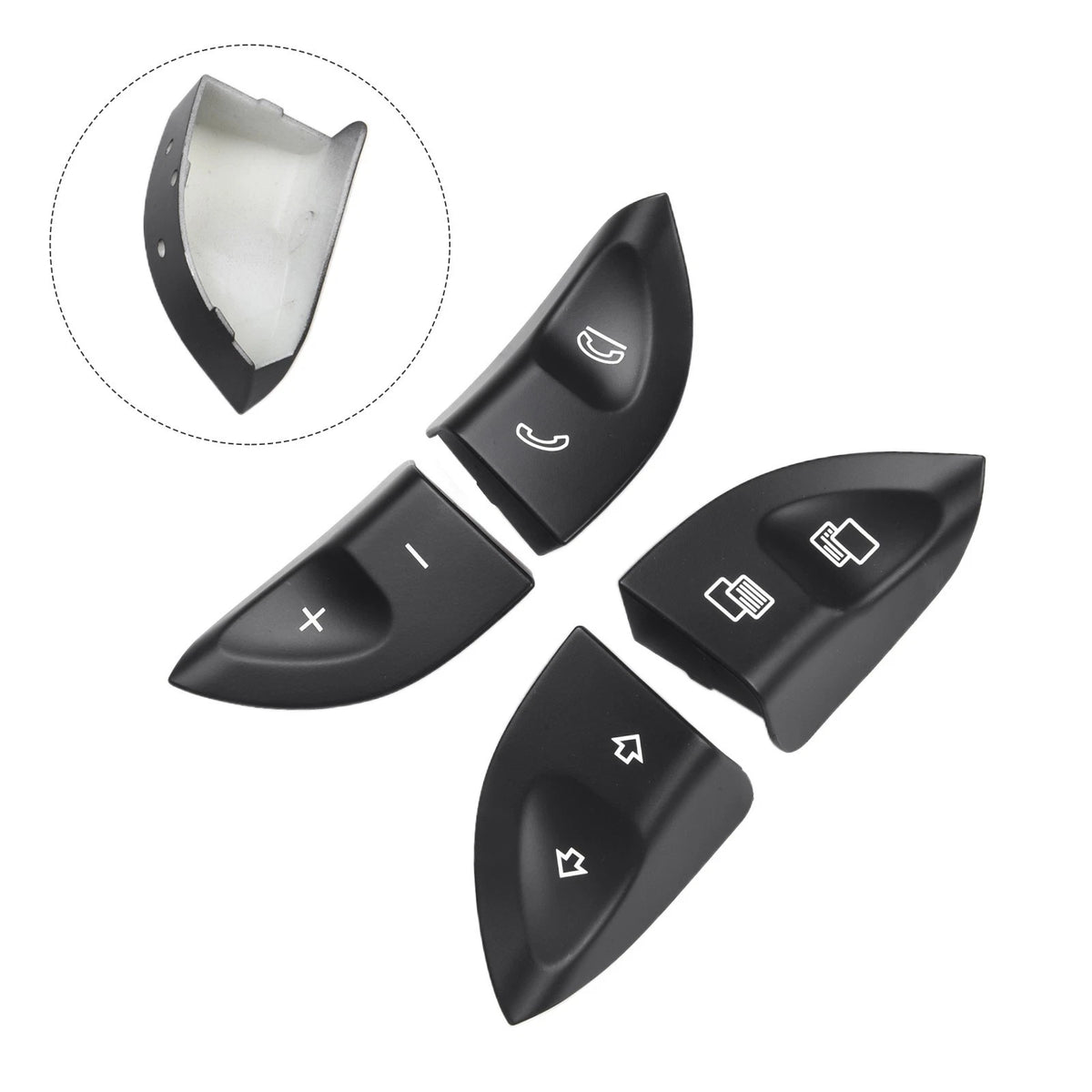 Steering Wheel Control Switch Cover for Mercedes CL Class W215 (2000–2006)