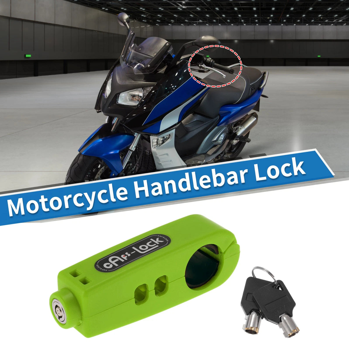 Handlebar Lock Universal for Scooter Bike and Motorcycle (Universal)