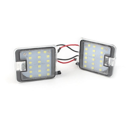 2X License Plate Lights for Ford S-MAX C-MAX Kuga Mondeo (12V, 18 LEDs)