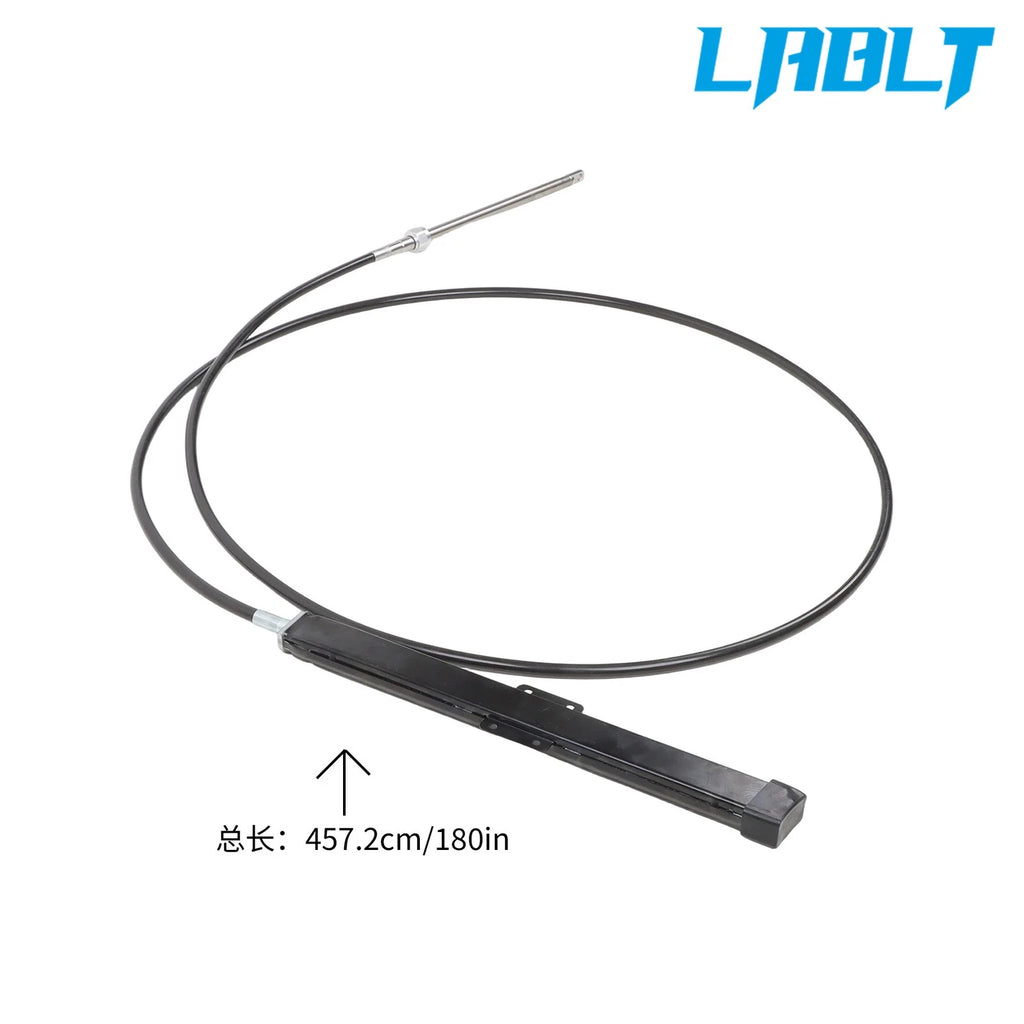 Steering Cable for SeaStar Back Mount Rack Pinion (15ft)