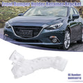 Front Left Side Bumper Mounting Bracket Replacement for Mazda 3 (2004–2009)