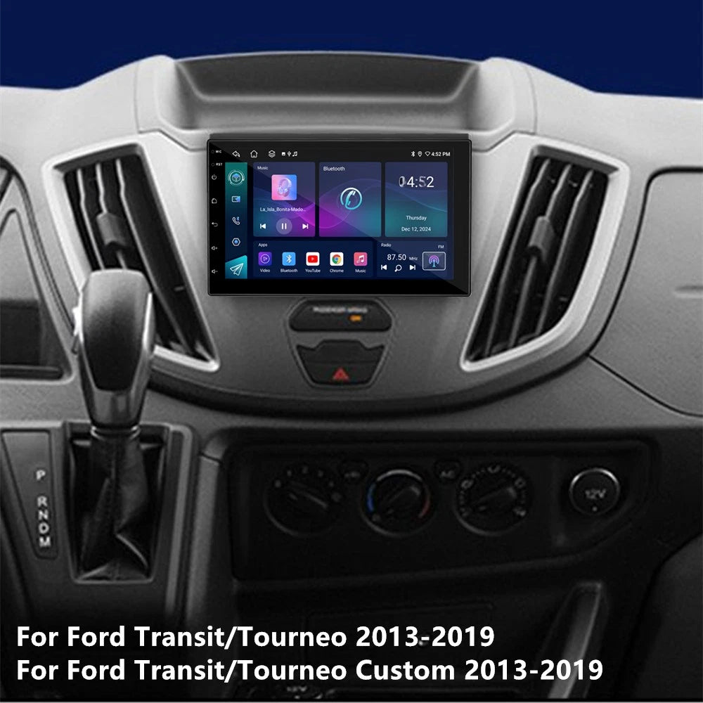 7'' Car Stereo Radio Head Unit for Ford Transit/Tourneo Custom (2013–2019)