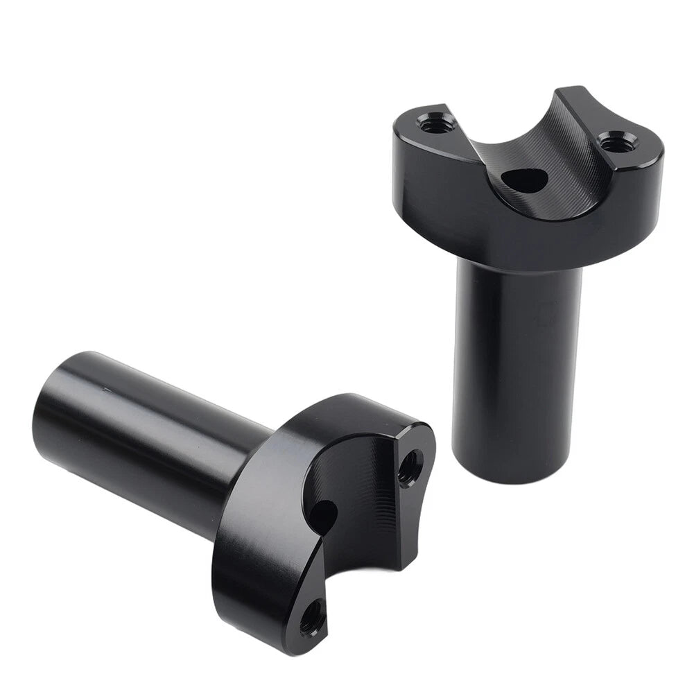 3.5" Straight Handlebar Risers for Harley Dyna Sportster Softail (1" Bar)