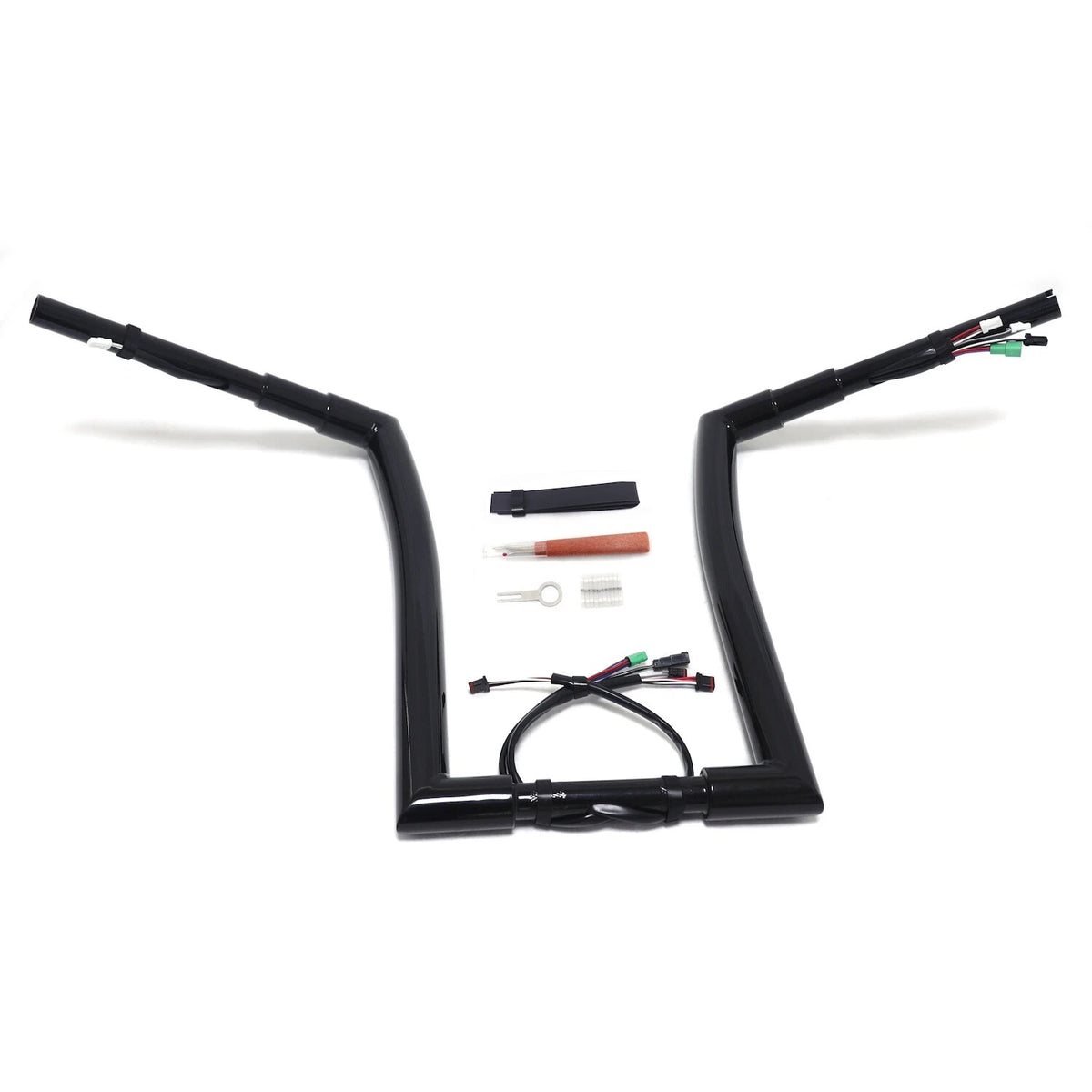 12" Prewired 1.5" Ape Hanger Handlebar for Harley Road King FLHR FLHRC (2014–2015)