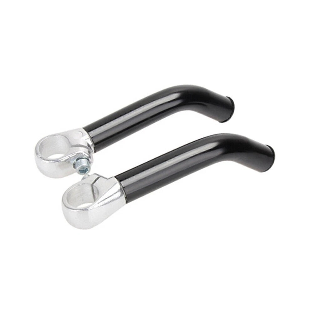 Pair Handlebar End Grips for MTB Mountain Bike (22.2mm)