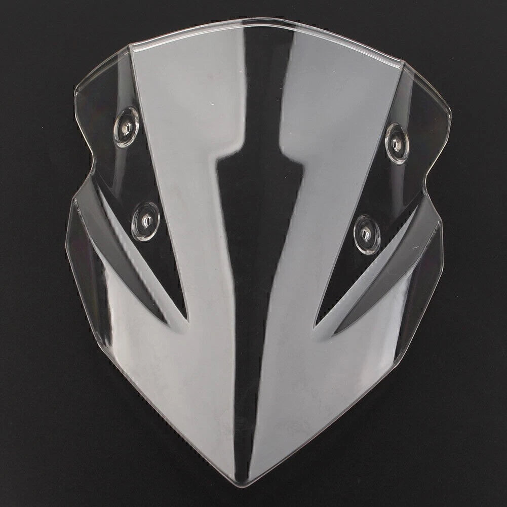 Motorcycle Windshield for Kawasaki Z400 (2018–2022) Clear ABS Plastic