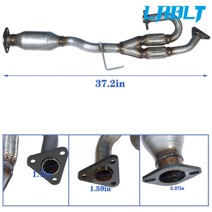 3Pcs Catalytic Converters for Nissan Murano (2003–2007) SL/S/SE 3.5L