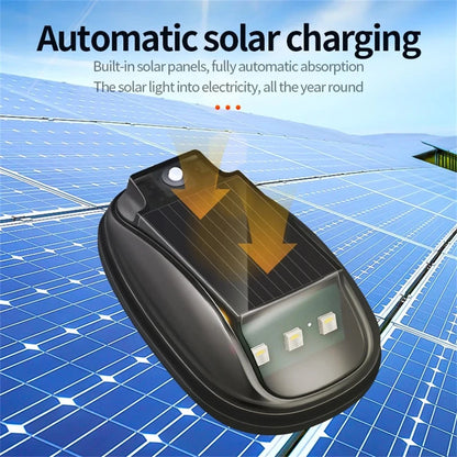 4Pcs LED Wireless Solar+USB Powered Cab Lights for Truck