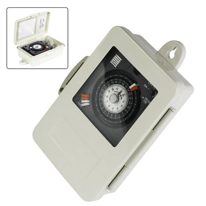 Mechanical Timer Switch TB330 for Industrial DIN Rail (30 Amp, 250VAC)