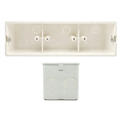 Fireproof Plastic Box for Wall-Mounted Electrical Switch Installations