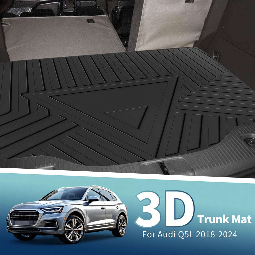Cargo Liner Rear Trunk Mat TPE Replacement for Audi Q5 SQ5 (2018–2024)