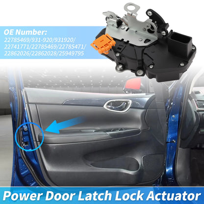 Front Left Power Door Lock Actuator for Cadillac Escalade ESV (2010–2012) 22785469