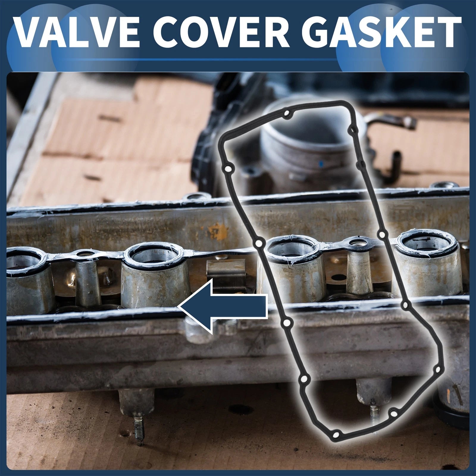 Valve Cover Gasket OEM Replacement for Audi A8 (2003–2010)