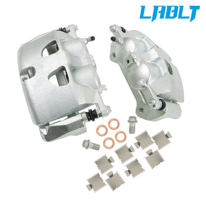 Front Left + Right Brake Calipers w/Bracket for Ford F-150 (2012–2016)