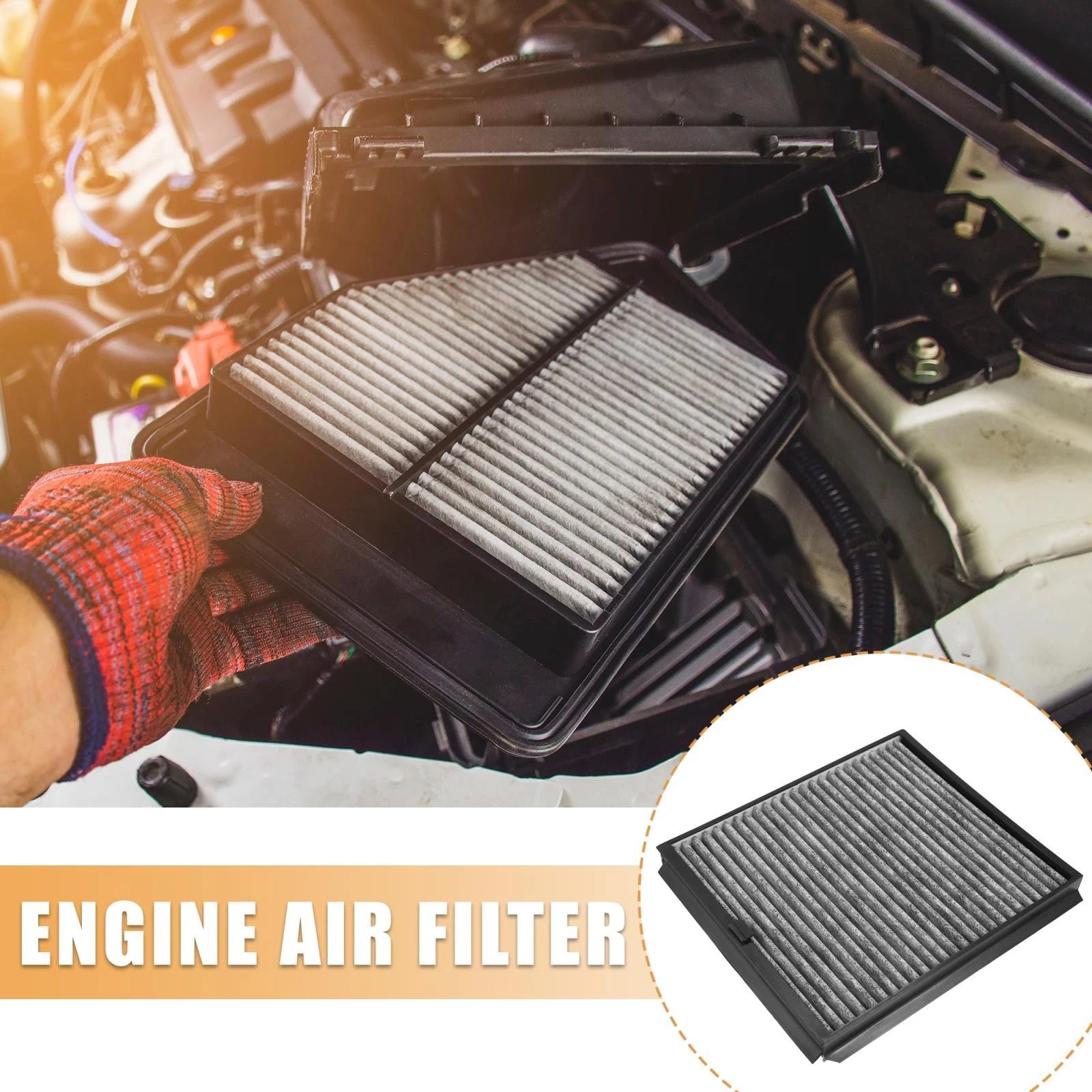 Car Engine Air Filter Replacement for Mercedes G500 G55 AMG 2002–2011