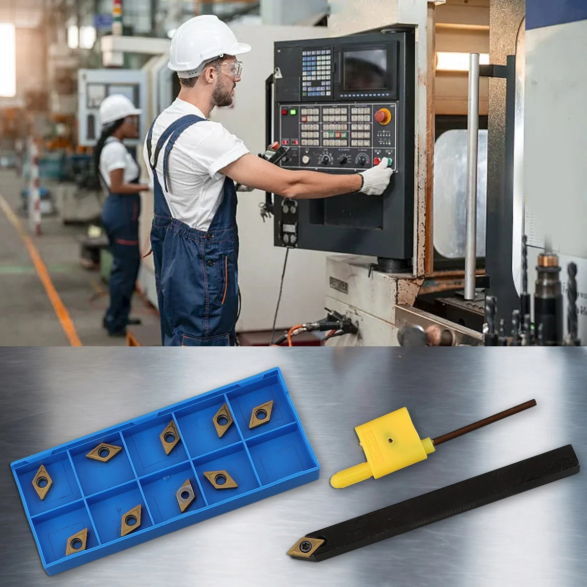 Heavy Duty Lathe Tool Holder for High Performance Turning Operations