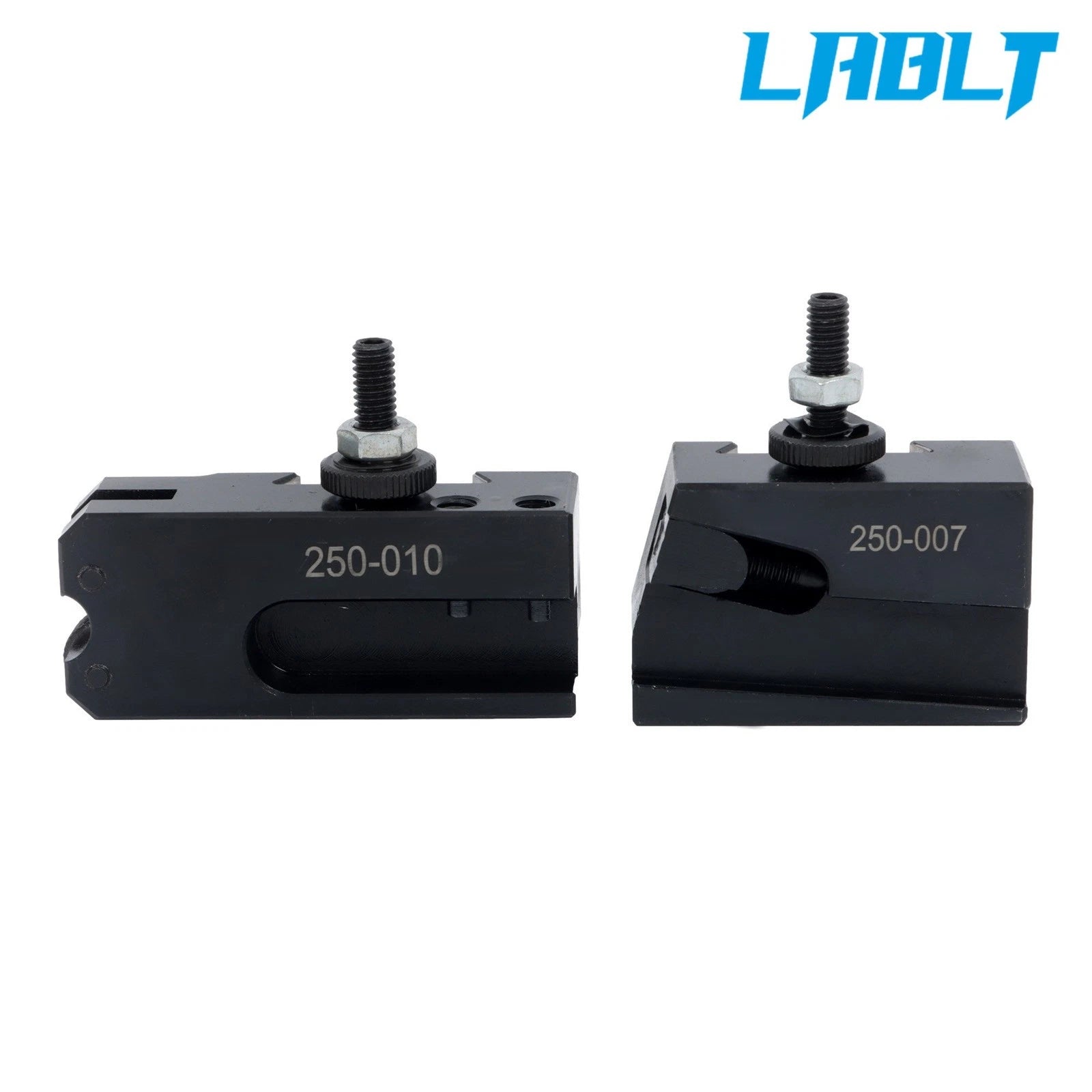 8Pcs Wedge Type Tool Post Set for Mini Lathe up to 8" (LABLT 250-000)
