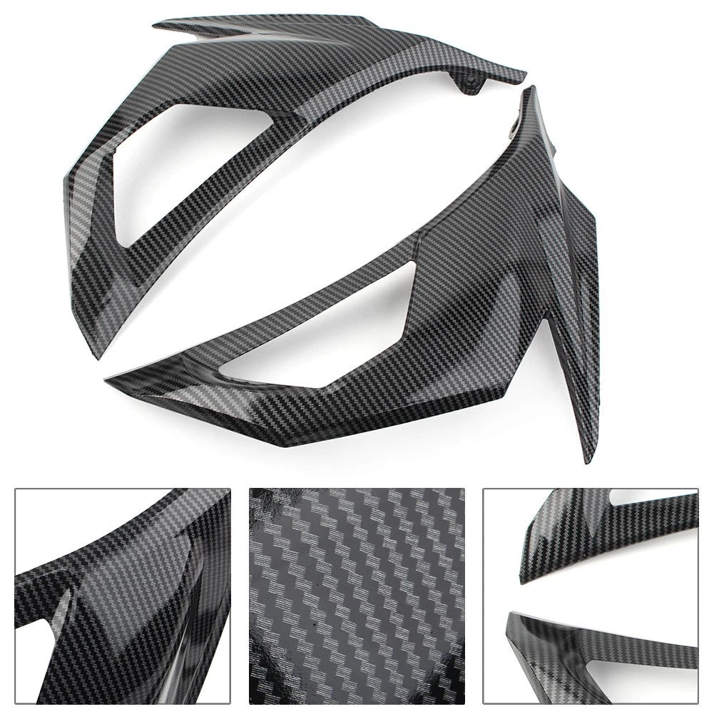 Fairing Cover Indicator for Kawasaki Ninja 400 (2018–2023) Carbon Fiber