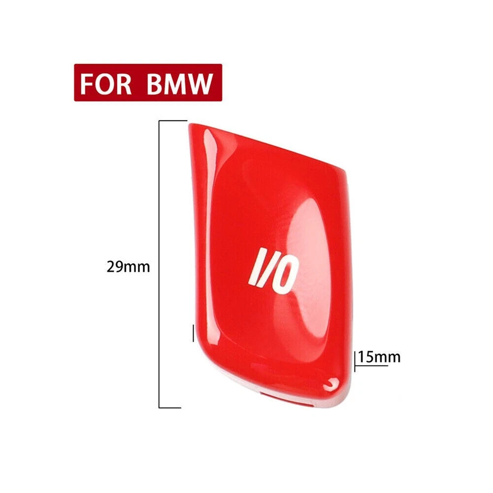 3X ABS Red Replacement Steering Wheel VO Button Cover for 3 Series E46 M3 (1998–2004)