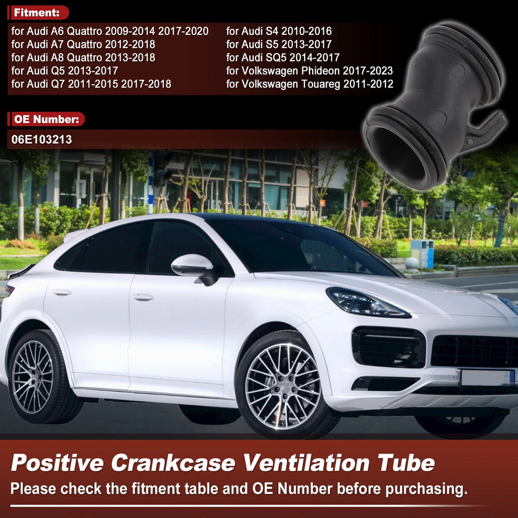 Breather Vent Tube for Audi A6 Quattro (2009–2014) OEM Replacement