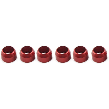 6X Red Bleed Valve Cover Kit for Ducati Monster, Hyperstrada, Streetfighter (2014–2020)