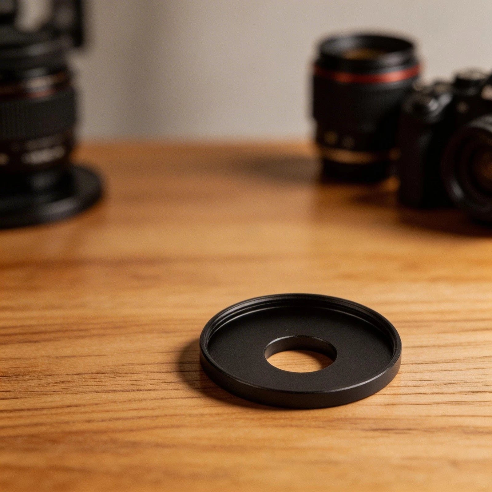 Filter Adapter for Smartphone Lenses (37mm to 17mm) with Dual Thread Design