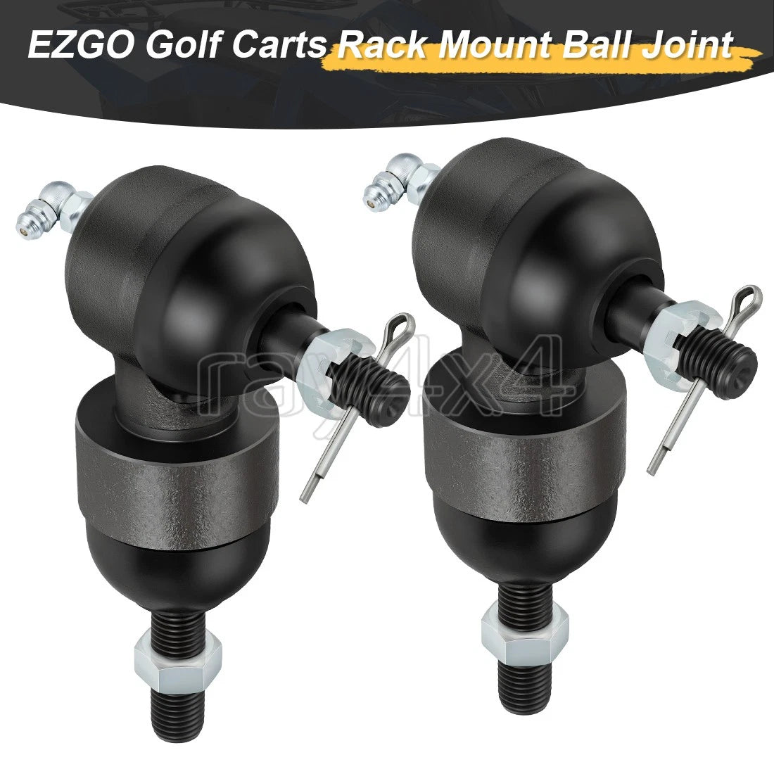 2X Steering Rack Ball Joint Kit for E-Z-Go Medalist/TXT (1994–2001.5)