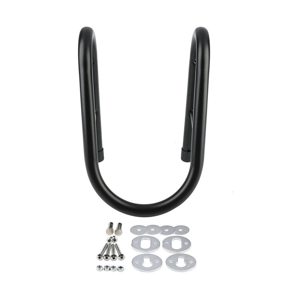 2X 6.5" Wide Tire Wheel Chock Quick Release Mount Hardware Kit