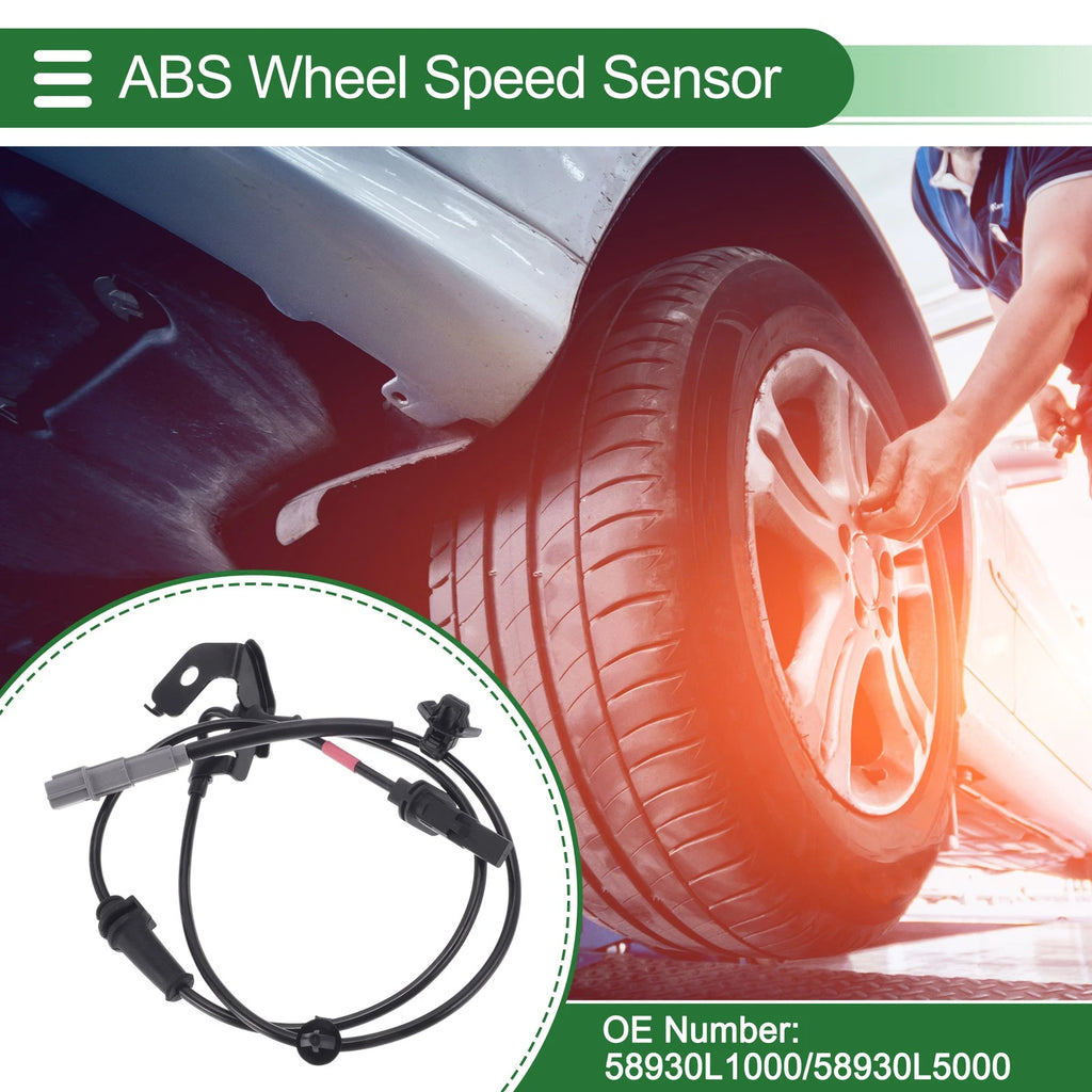 ABS Wheel Speed Sensor Replacement Left Front for Hyundai Sonata (2005–2010)